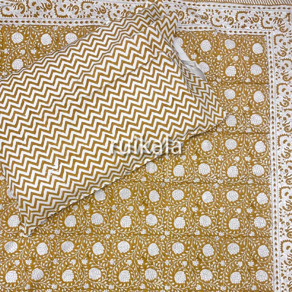 Rustic Bloom Bedsheet