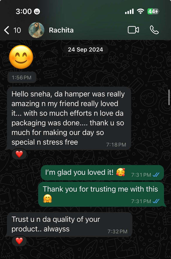 WhatsApp testimonial 4