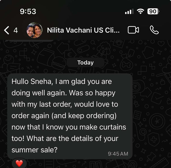 WhatsApp testimonial 24