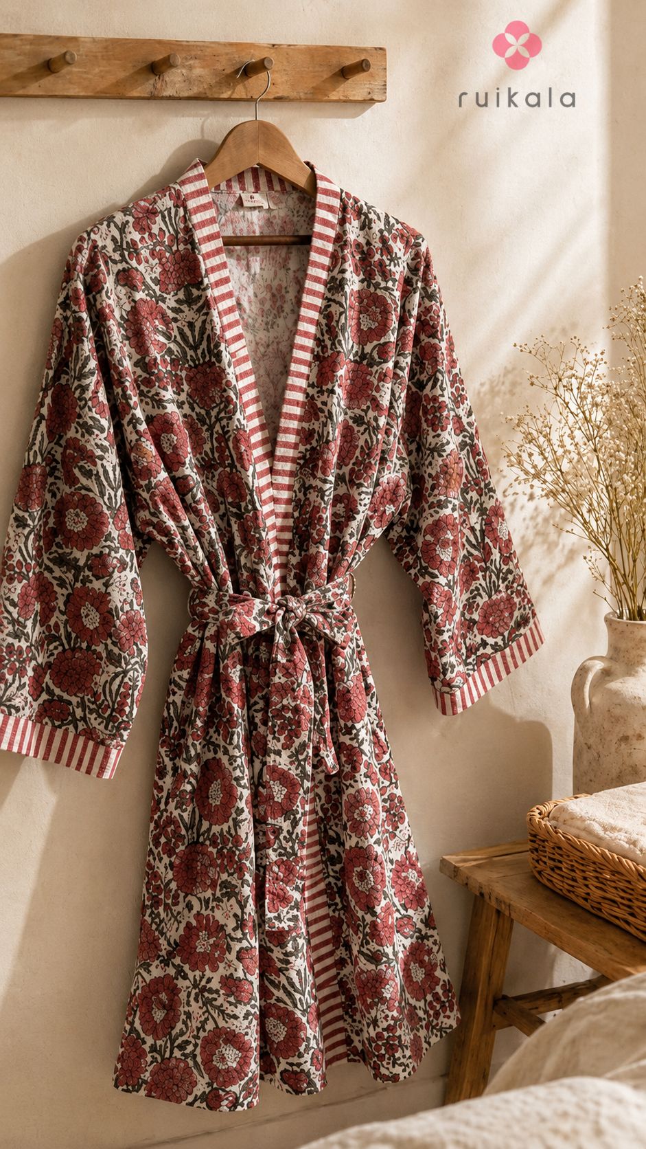 Rosewood Garden Bathrobe