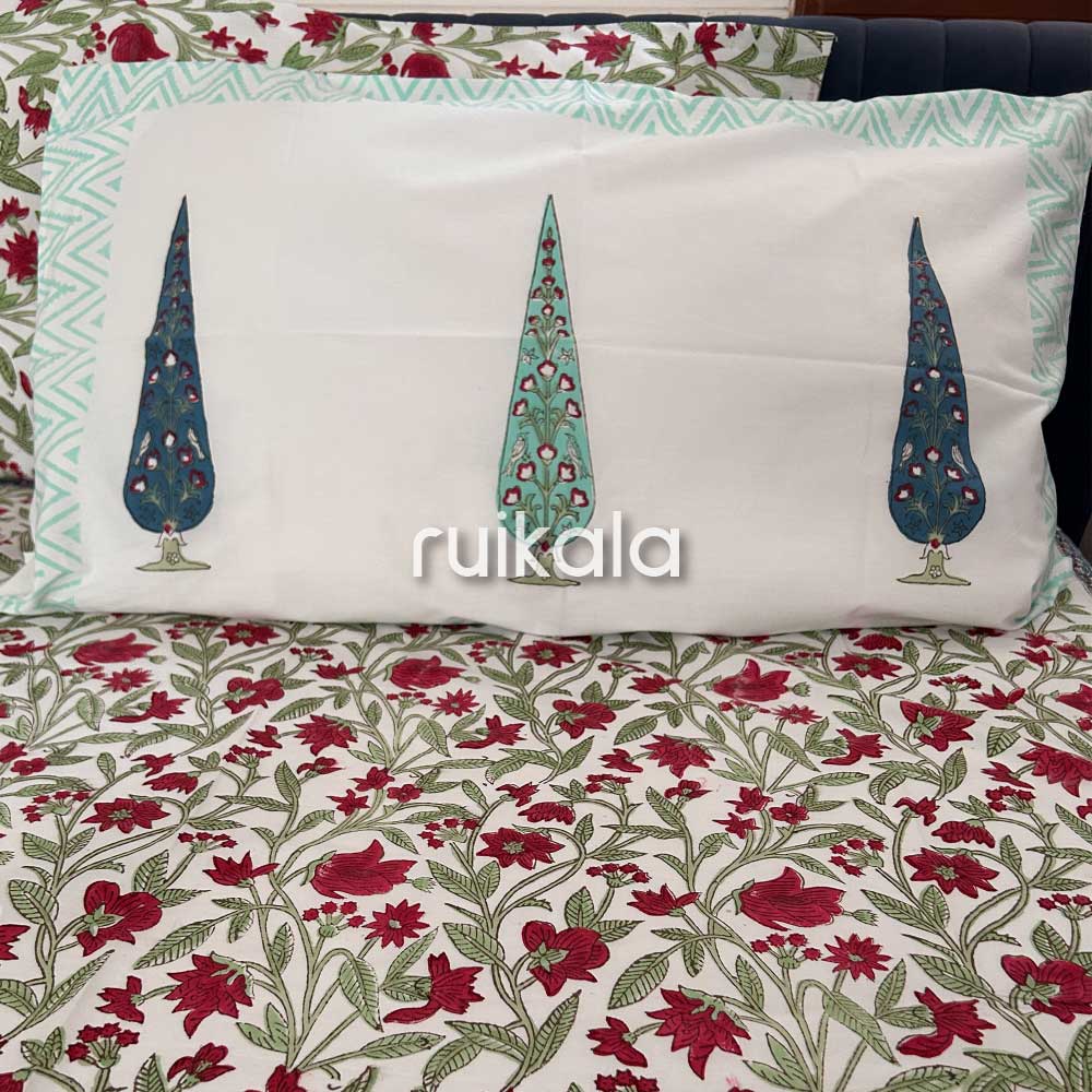 Floral Harmony Bedsheet