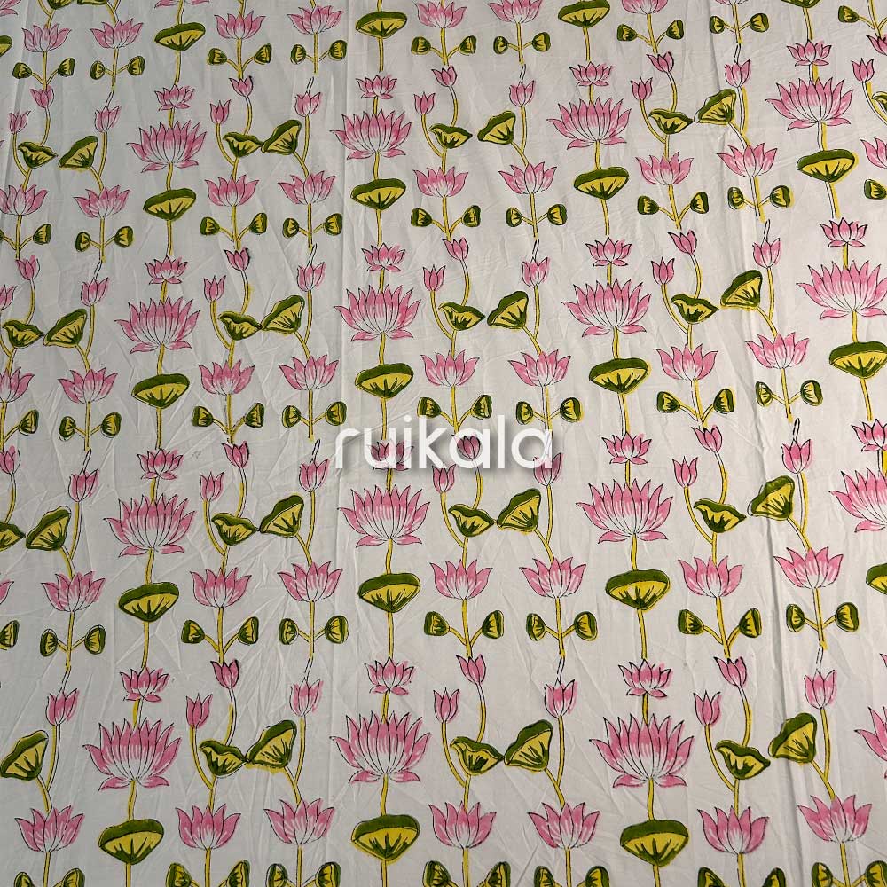 Lotus Blossom Bedsheet