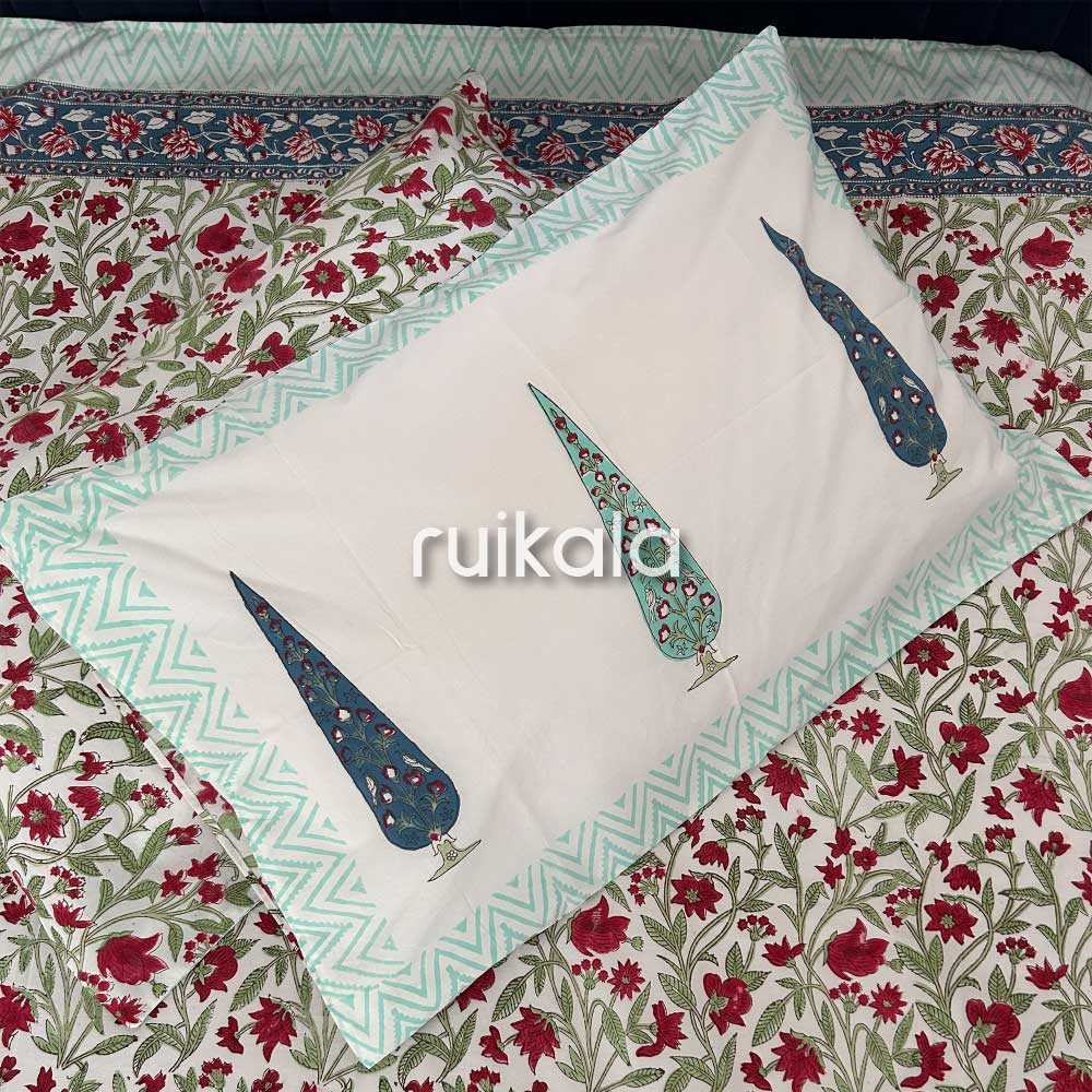 Floral Harmony Bedsheet