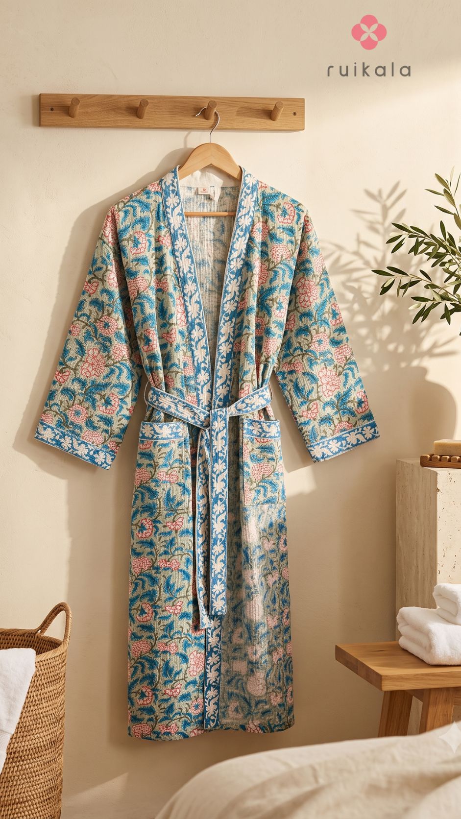 Coastal Meadow Bathrobe