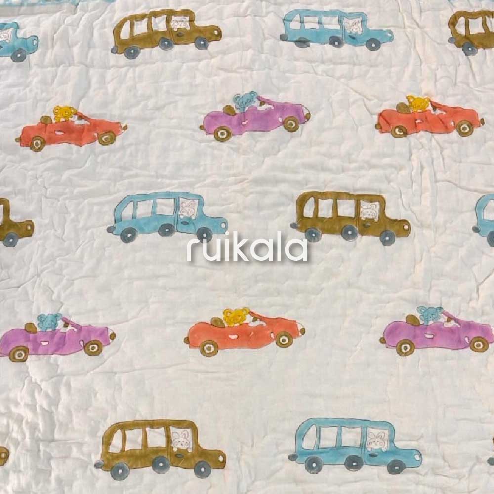 Vintage Car Kid's Quilt