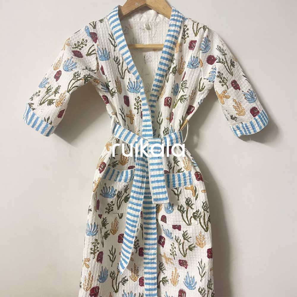 Sea Life Bathrobe