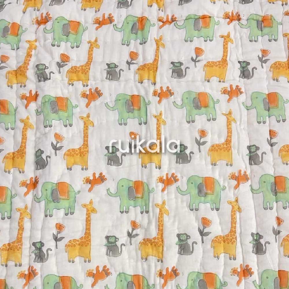 Jungle Safari Kid's Quilt