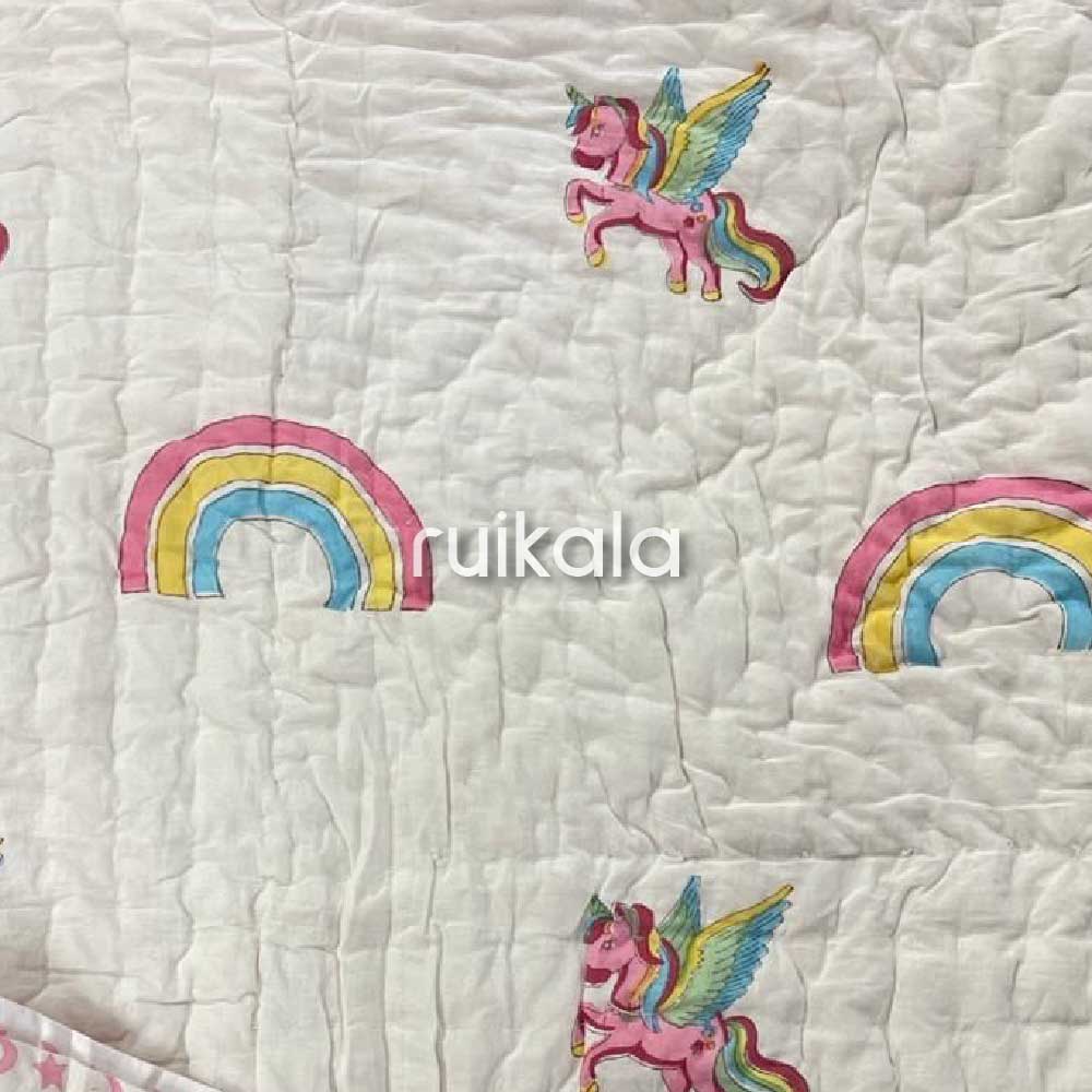 Unicorn Skies Kid's Quilt
