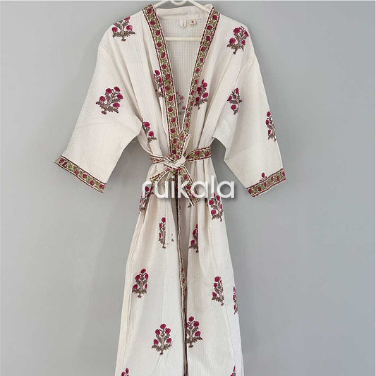 Crimson Roses Bathrobe