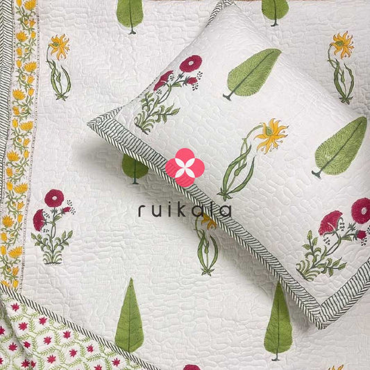 Quilted Bedcover - Pattern 11