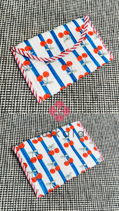 Cherry Bloom Tote Set