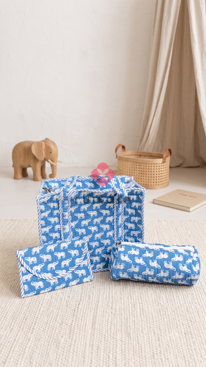 Little Elephant Tote Set