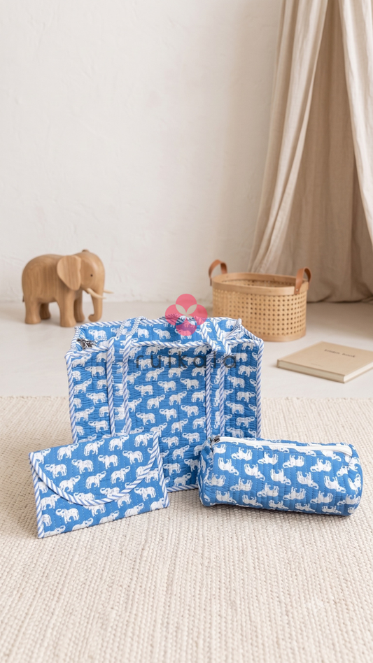 Little Elephant Tote Set