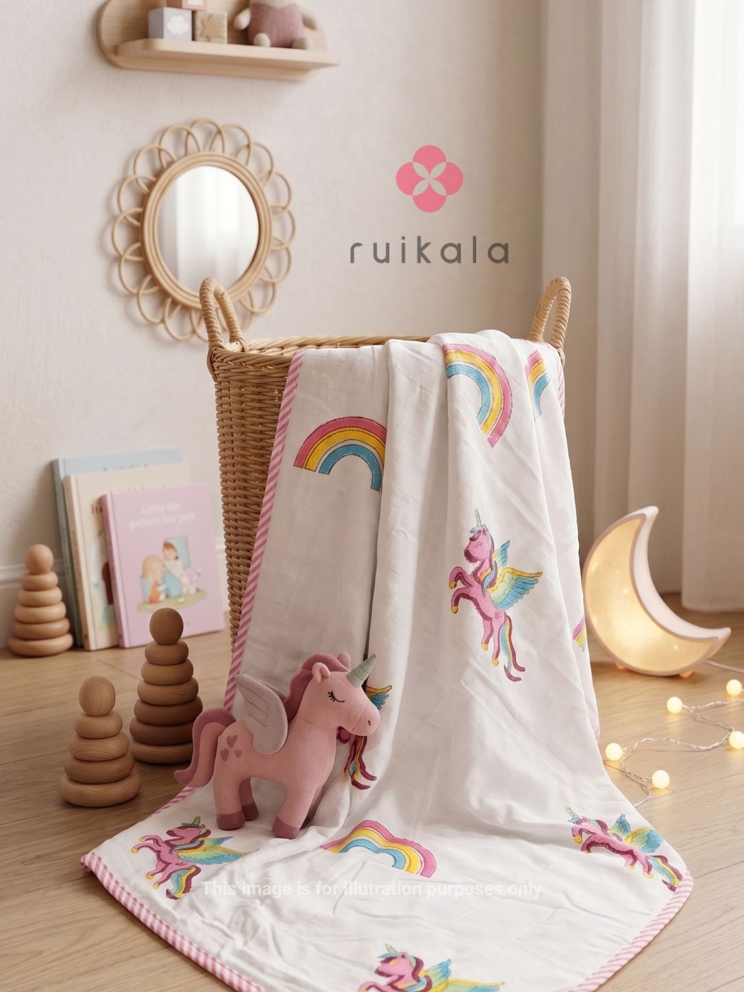 Unicorn Skies Kid's Dohar