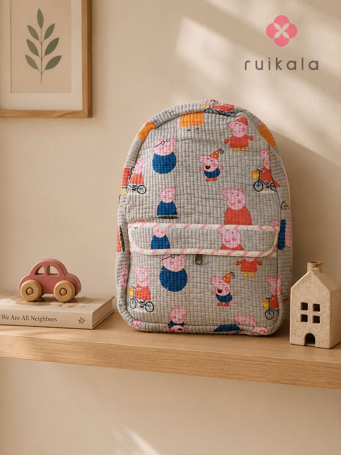 Peppa Pig Kid's Quilted Backpack