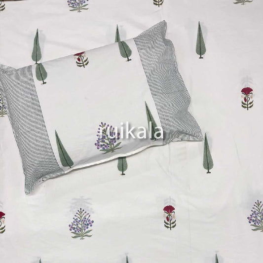Lavendar Breeze Bedsheet