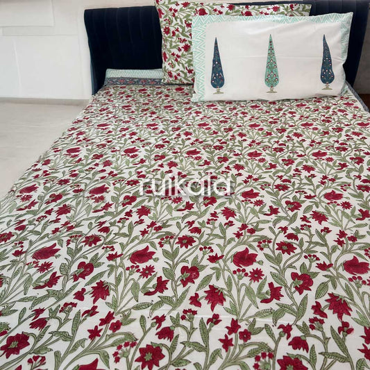Floral Harmony Bedsheet