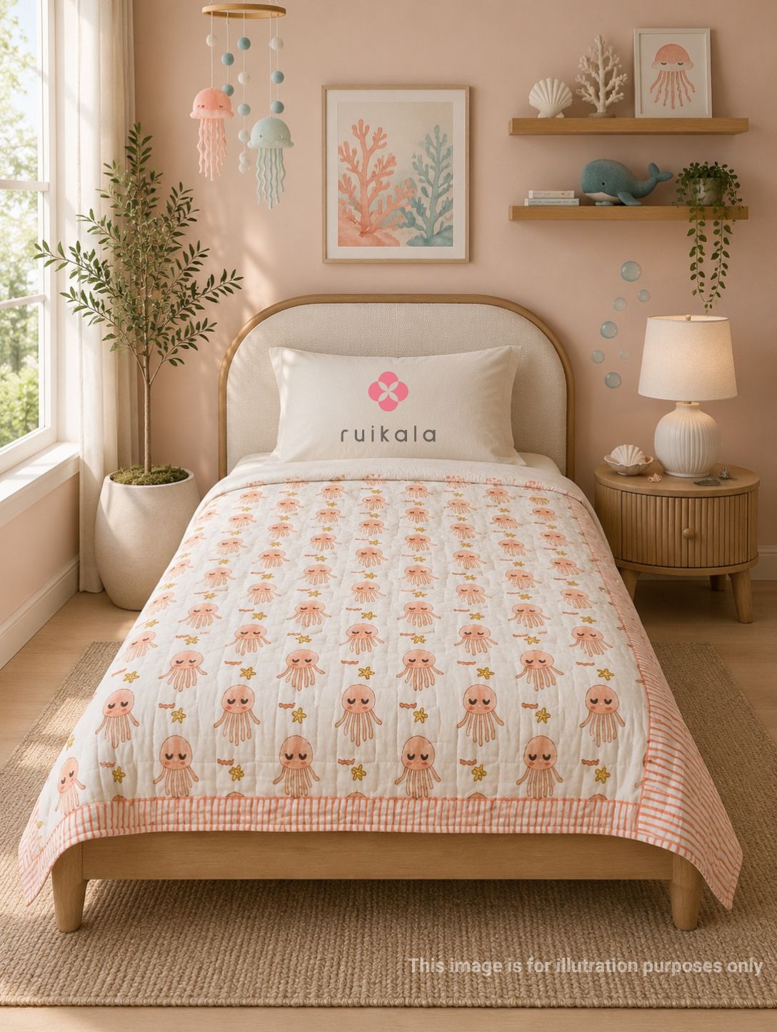 Jellyfish Kids Quilt