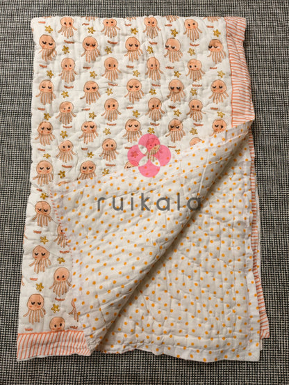 Jellyfish Kids Quilt