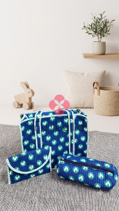 Heart Bloom Tote Set
