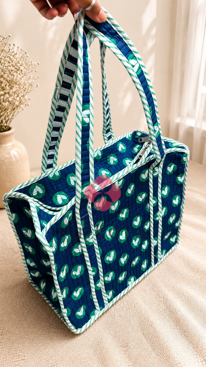 Heart Bloom Tote Set