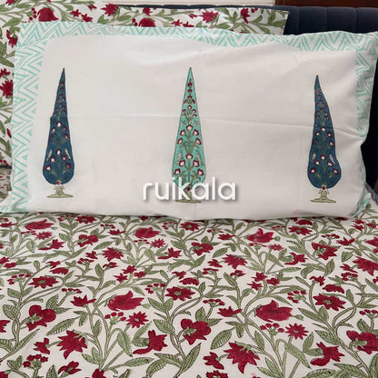 Floral Harmony Bedsheet