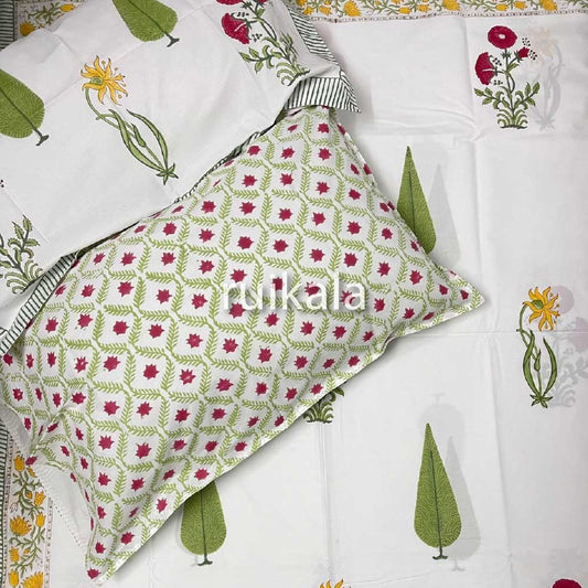 Botanical Breeze Bedsheet