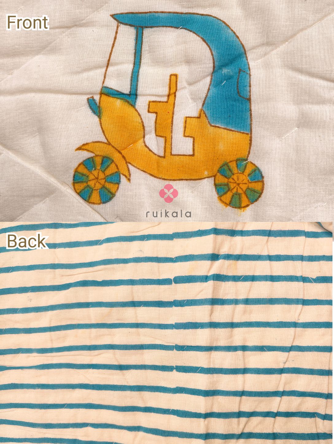 Auto Rickshaw Kids Quilt