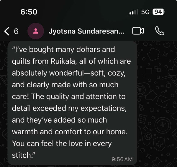 WhatsApp testimonial 23