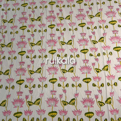 Lotus Blossom Bedsheet