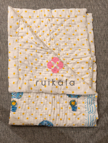 Hot Air Balloon Kids Quilt