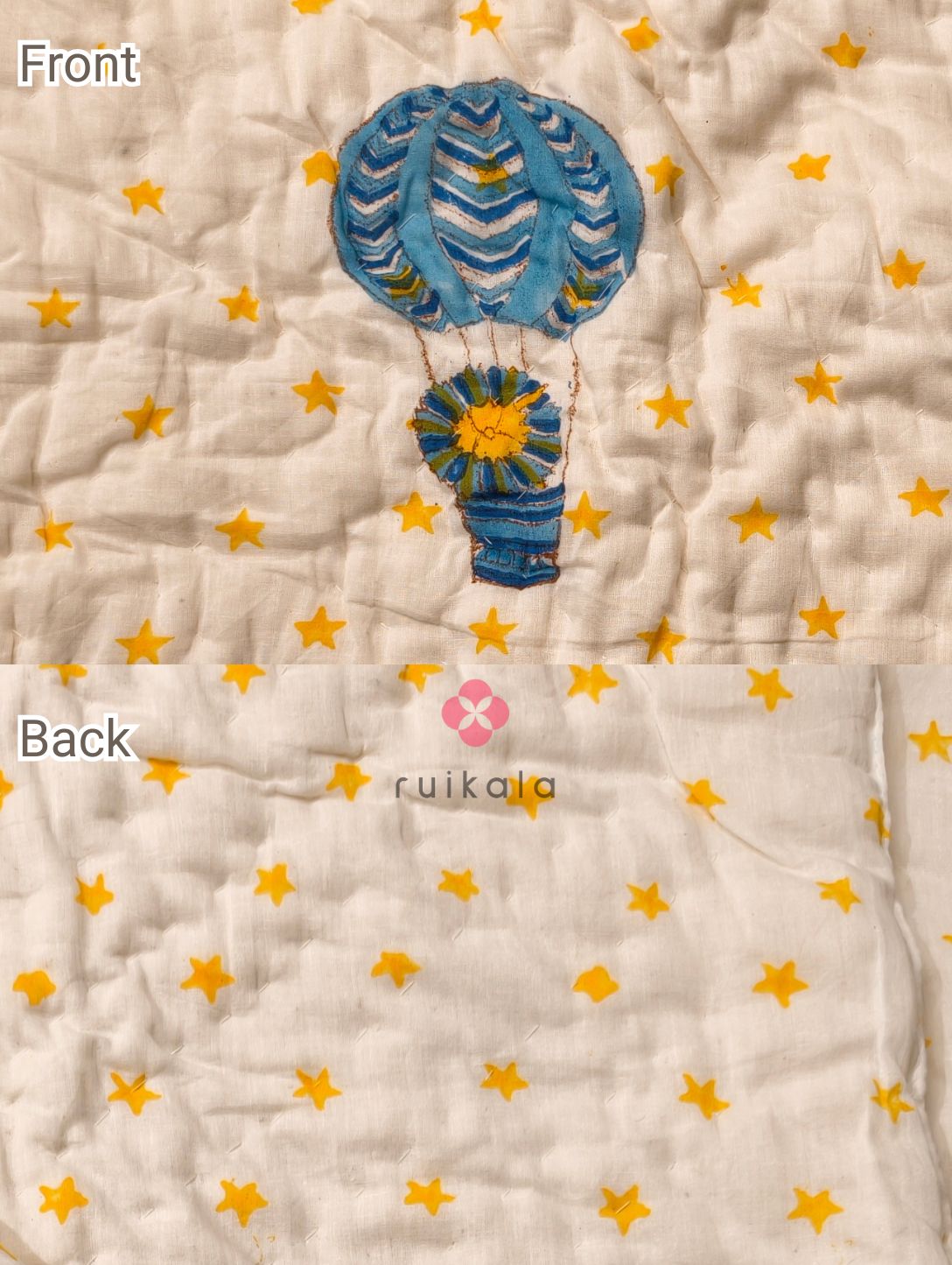 Hot Air Balloon Kids Quilt