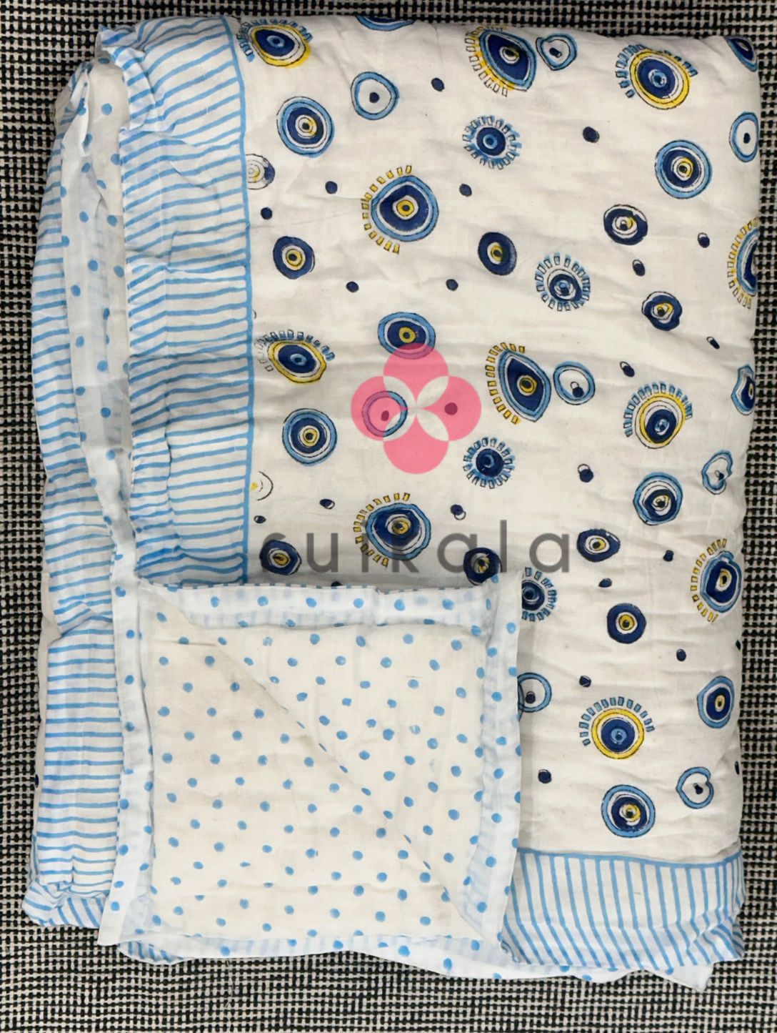 Evil Eye Kids Quilt
