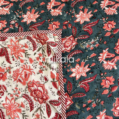 Teal Garden Dohar
