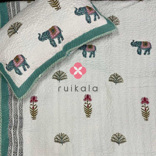 Quilted Bedcover - Pattern 5