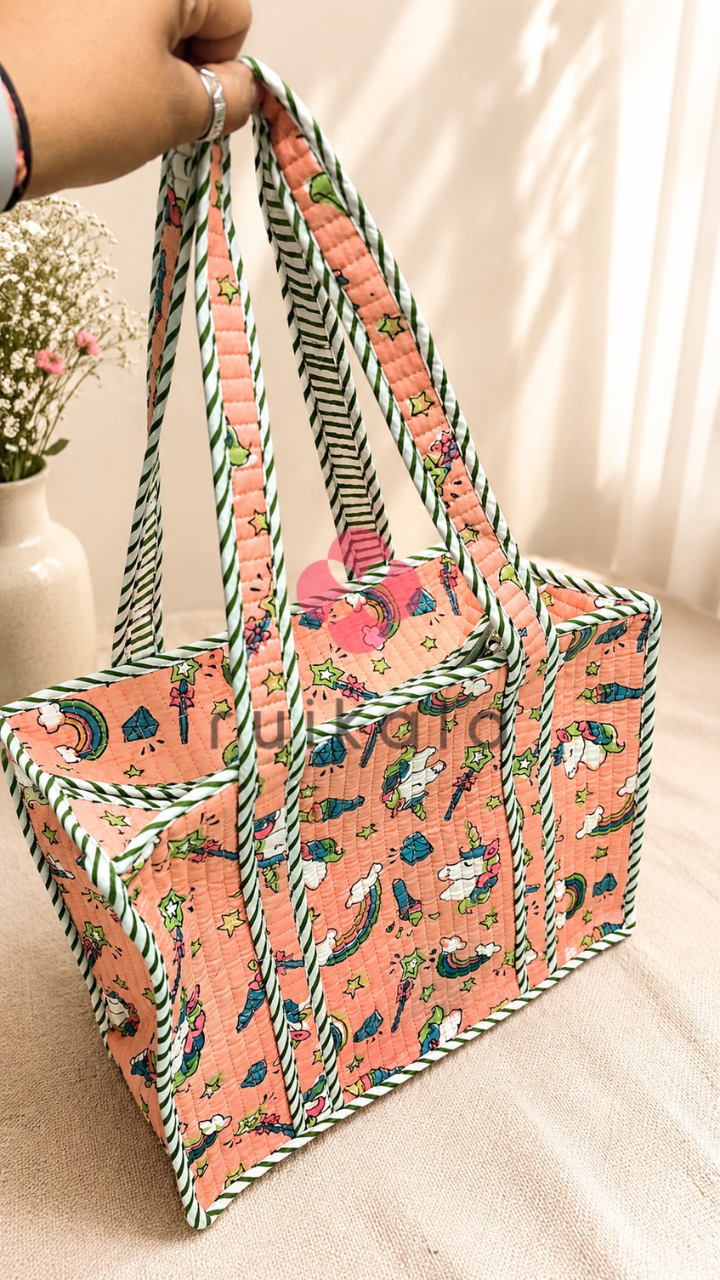 Unicorn Dreams Tote Set
