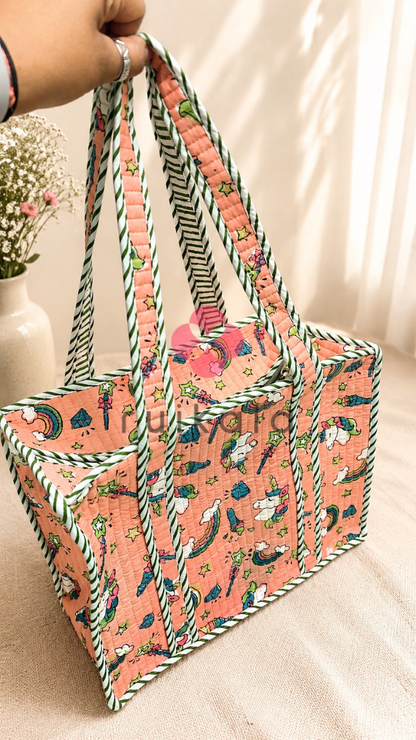Unicorn Dreams Tote Set
