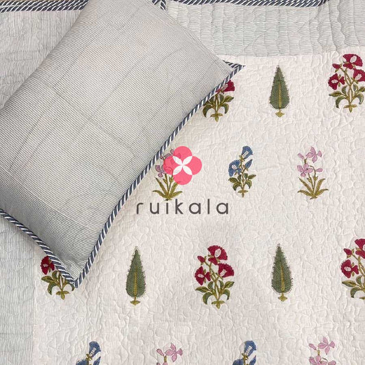 Quilted Bedcover - Pattern 6