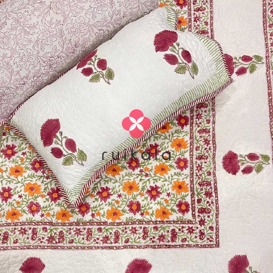 Quilted Bedcover - Pattern 7