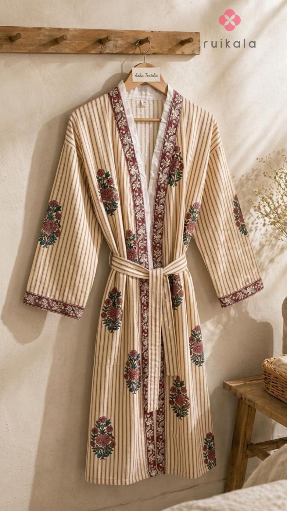 Sienna Flora Bathrobe