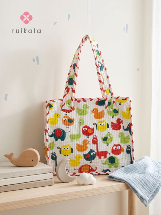 Colourful Critters Kid's Mini Tote Bag