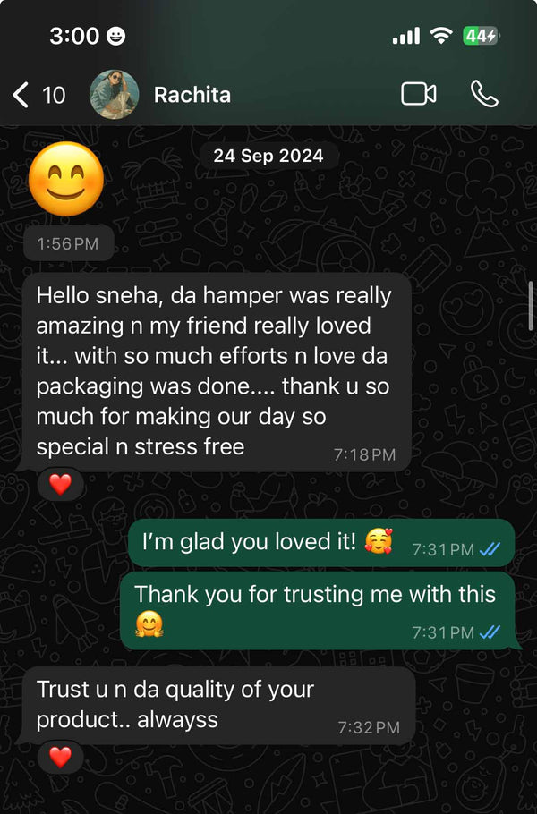WhatsApp testimonial 18