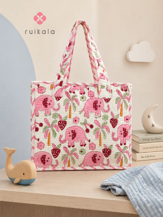 Pink Ellie Kid's Mini Tote Bag