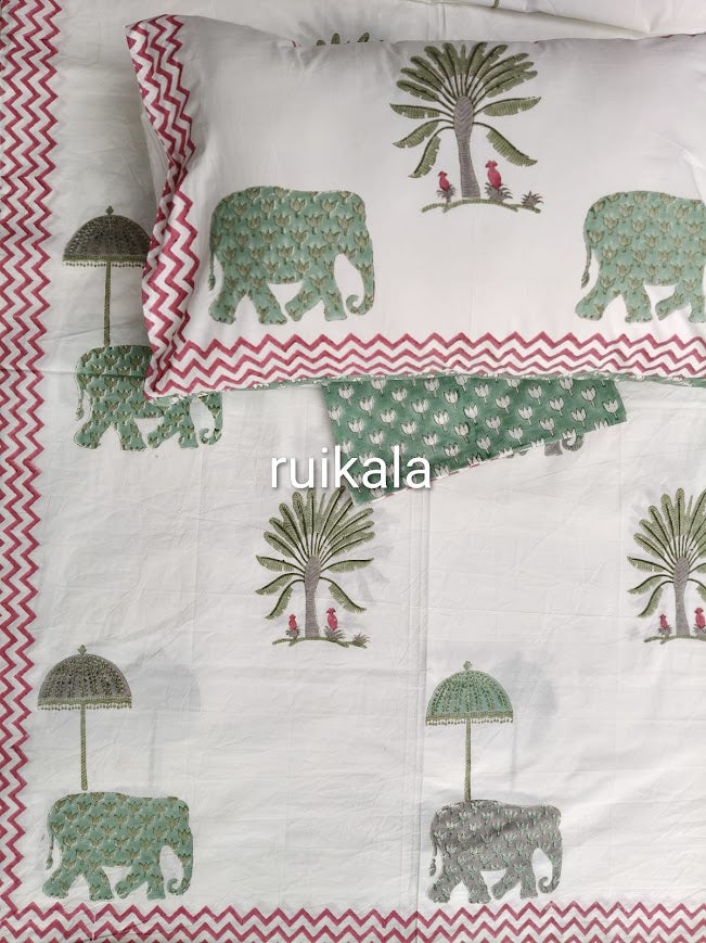 Maharaja Elephant Bedsheet