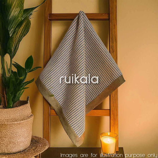 Blue & Grey Bath Towels
