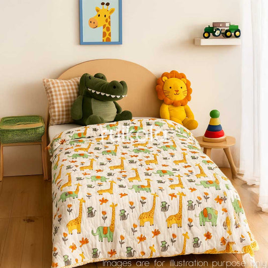 Jungle Safari Kid's Quilt