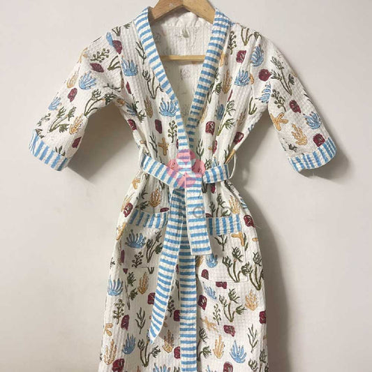 Sea Life Bathrobe