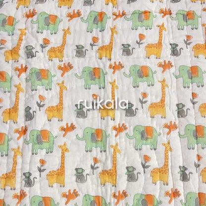 Jungle Safari Kid's Quilt