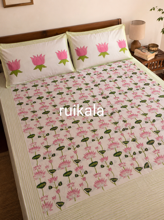 Lotus Bedsheet