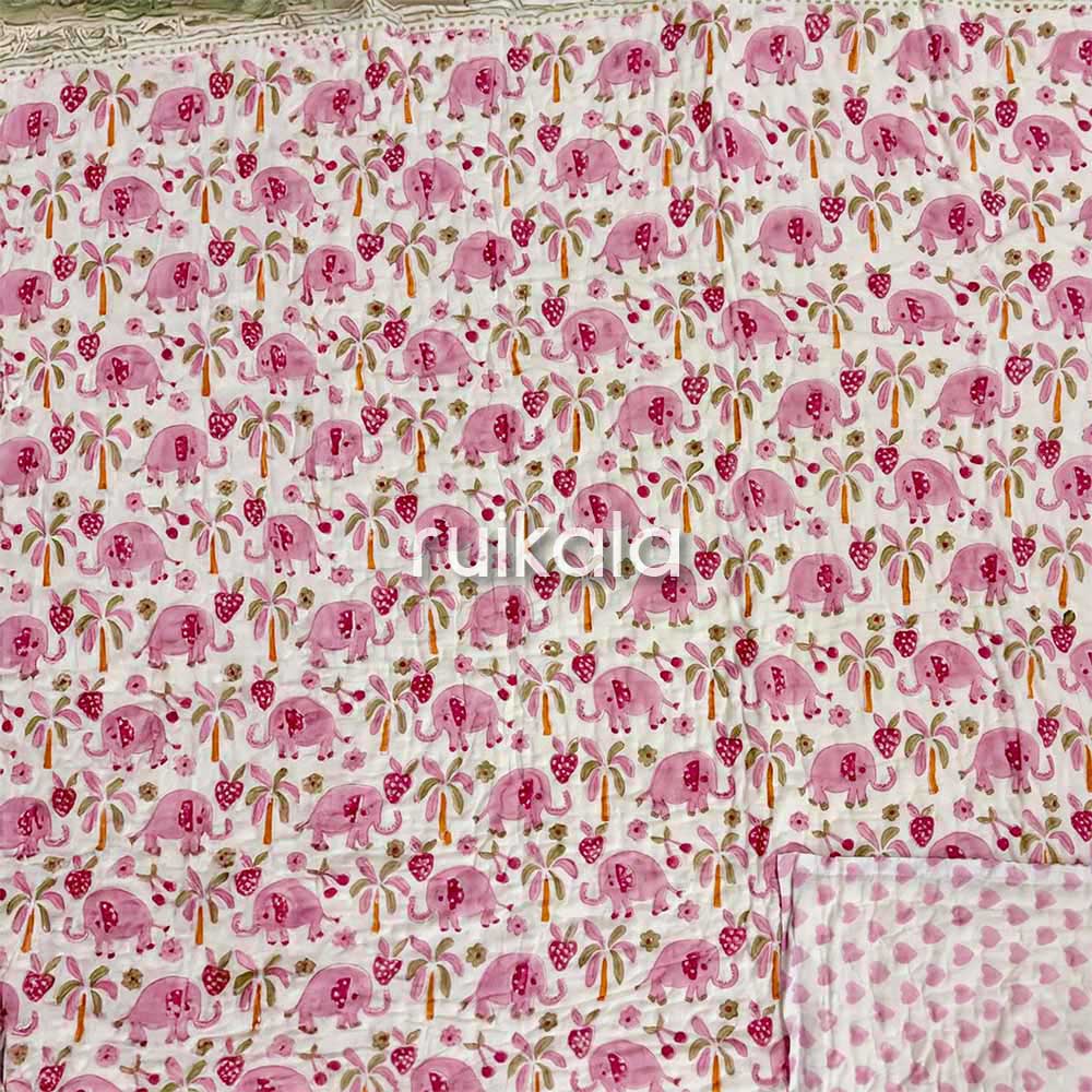 Pink Ellie Kid's Quilt